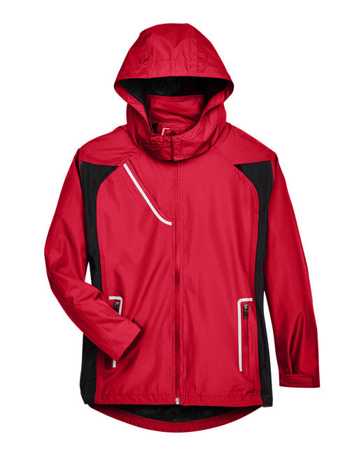 Sport Red Ladies Lightweight Waterproof Jacket