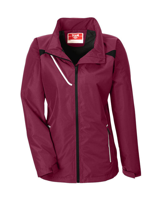 Sport Maroon Ladies Lightweight Waterproof Jacket