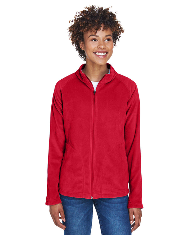 ladies campus microfleece jacket SPORT RED