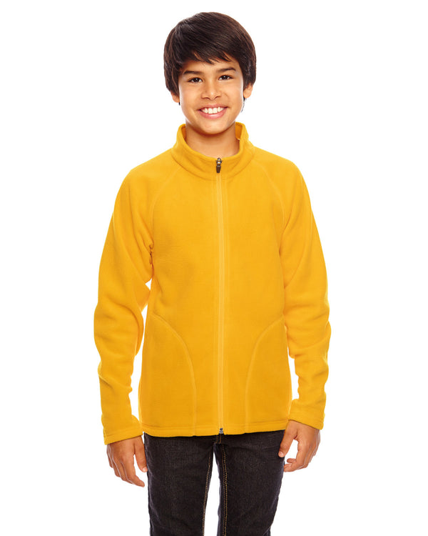 youth campus microfleece jacket SPORT ATH GOLD