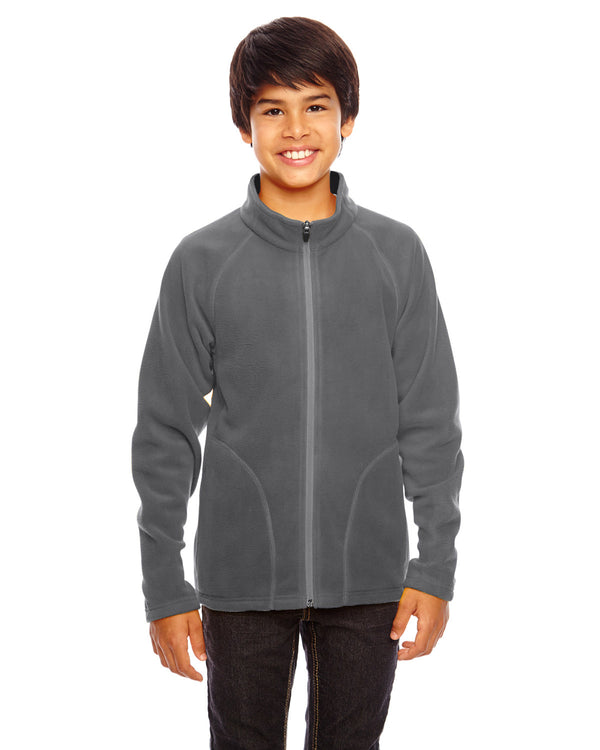 youth campus microfleece jacket SPORT GRAPHITE