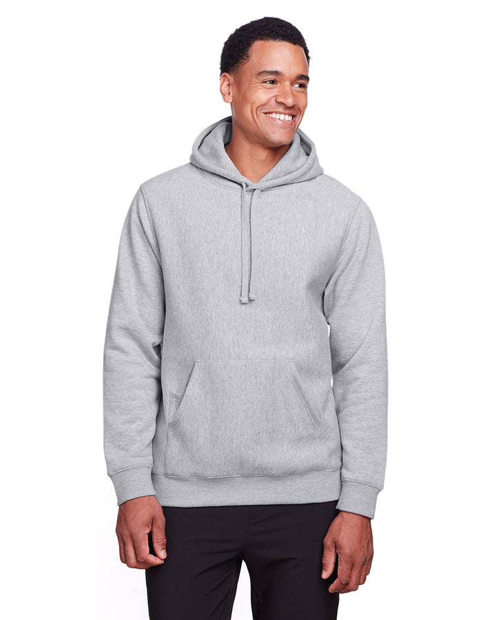 adult zone hydrosport heavyweight pullover hooded sweatshirt ATHLETIC HEATHER