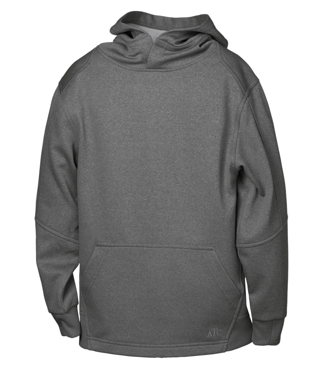 Charcoal Heather Fleece Hooded Sweatshirt
