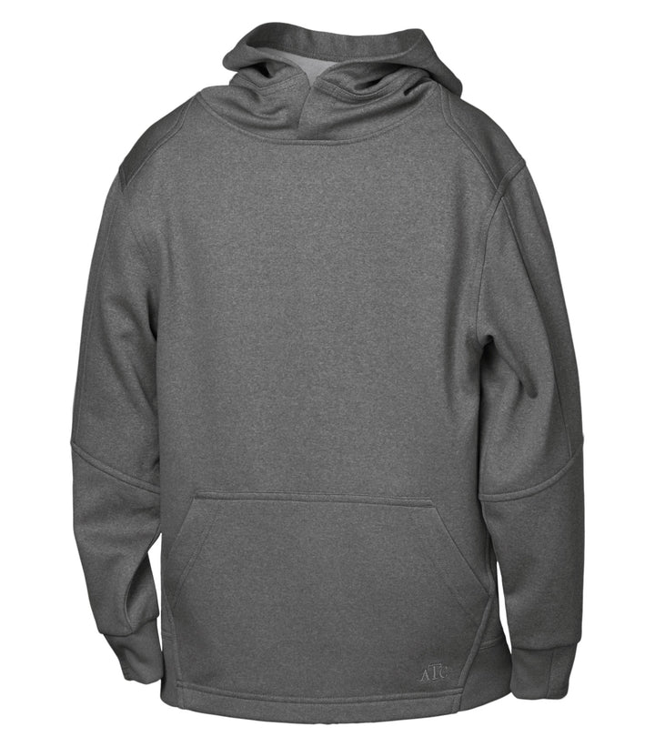 Charcoal Heather Fleece Hooded Sweatshirt