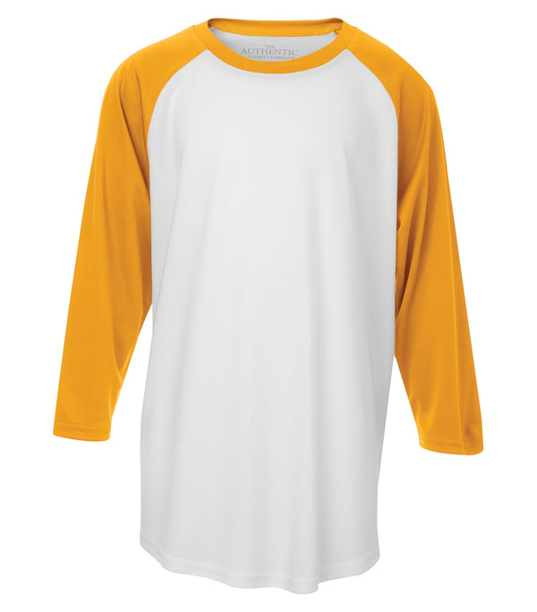Orange and white baseball tee hotsell